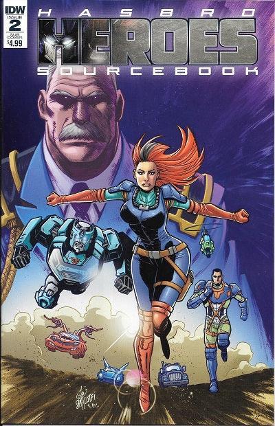 HASBRO HEROES SOURCEBOOK #2 SUBSCRIPTION VAR