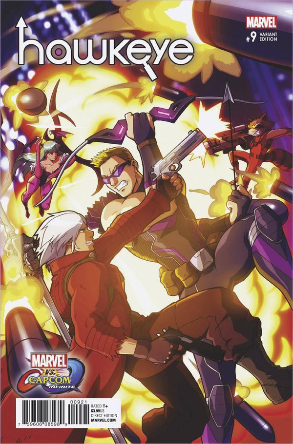 HAWKEYE VOL 5 #9 PORTER MARVEL VS CAPCOM VAR