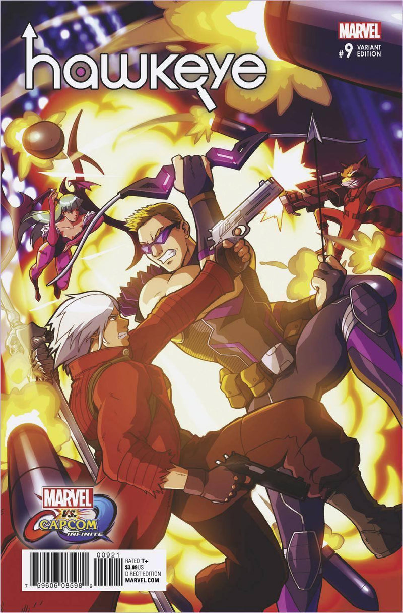 HAWKEYE VOL 5 #9 PORTER MARVEL VS CAPCOM VAR