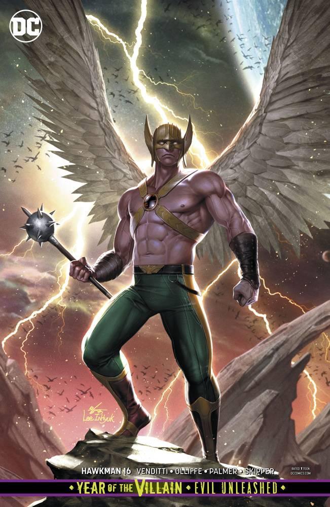 HAWKMAN VOL 5 #16 VAR ED YOTV - Kings Comics