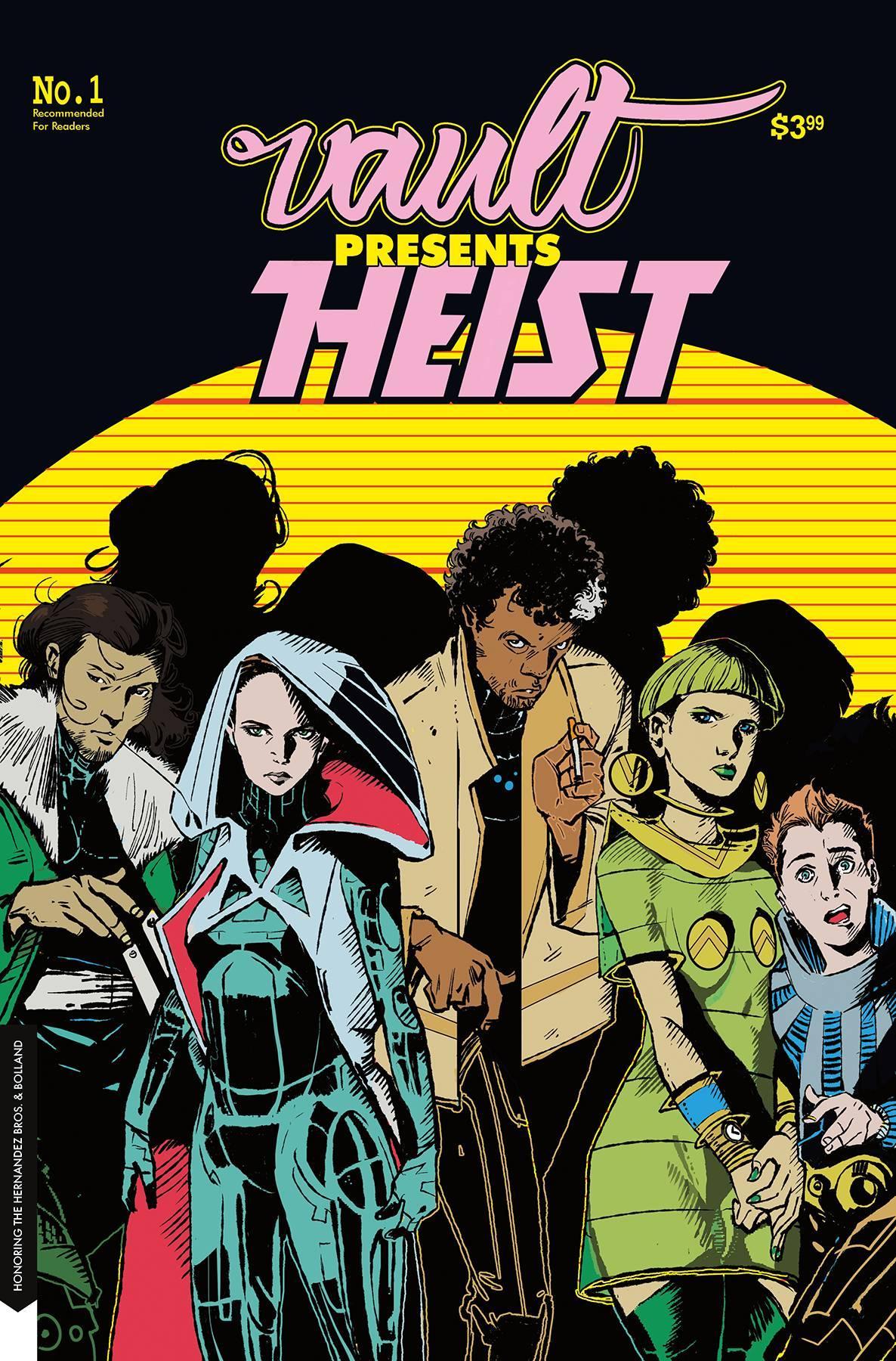 HEIST HOW TO STEAL A PLANET #1 CVR B HERNANDEZ HOMAGE - Kings Comics