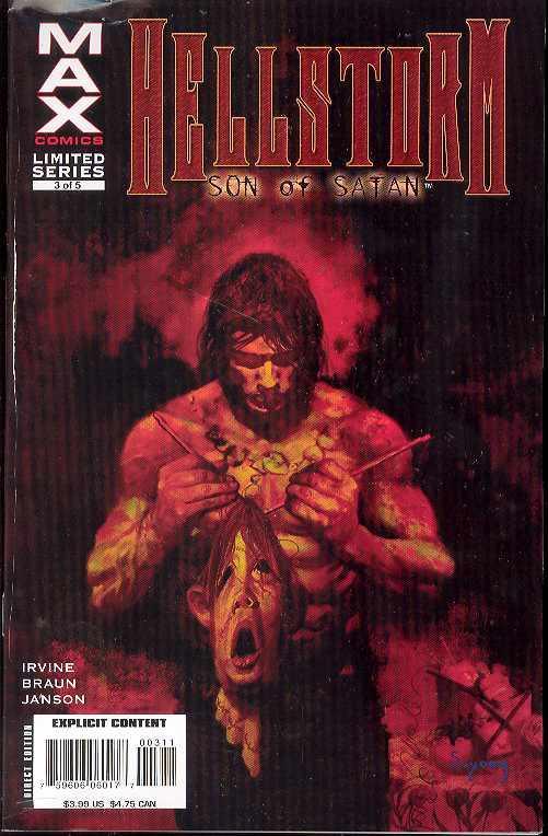 HELLSTORM SON OF SATAN #3 - Kings Comics