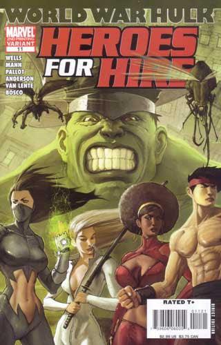 HEROES FOR HIRE VOL 2 #11 2ND PTG VAR WWH - Kings Comics