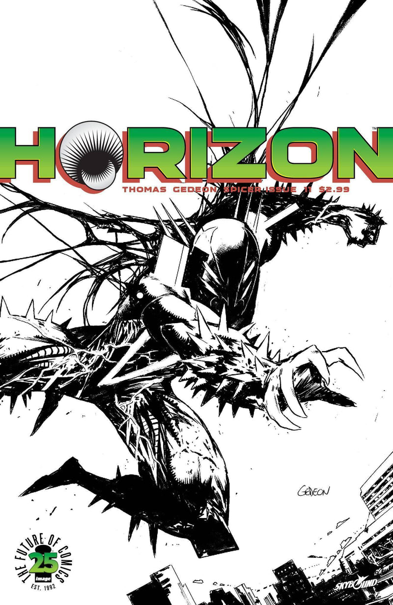 HORIZON #11 CVR C SPAWN MONTH B&W VAR