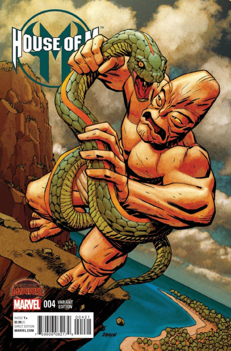 HOUSE OF M VOL 2 #4 JOHNSON KIRBY MONSTER VAR SWA