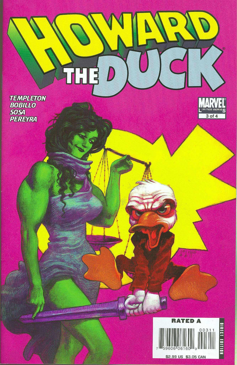 HOWARD THE DUCK VOL 3 (2007) #3