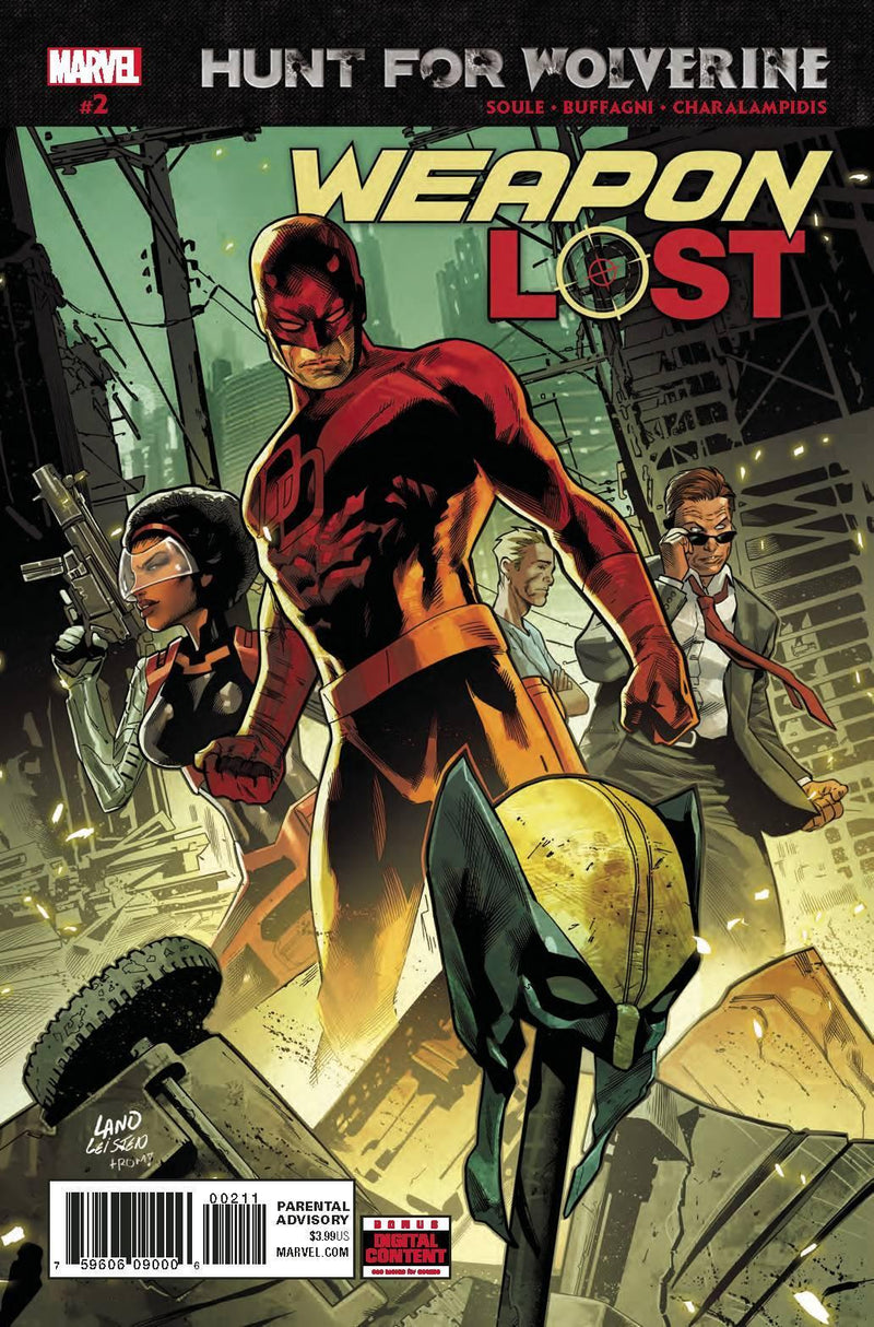 HUNT FOR WOLVERINE WEAPON LOST #2