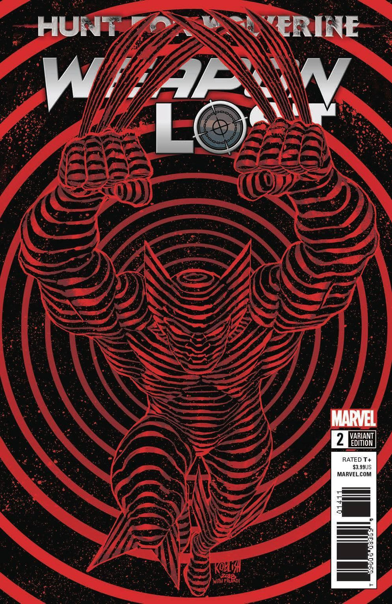 HUNT FOR WOLVERINE WEAPON LOST #2 KOBLISH VAR