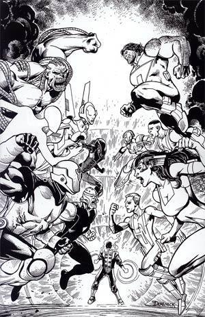 HYPERNATURALS #7 15 COPY INCV DERENICK B&W VAR