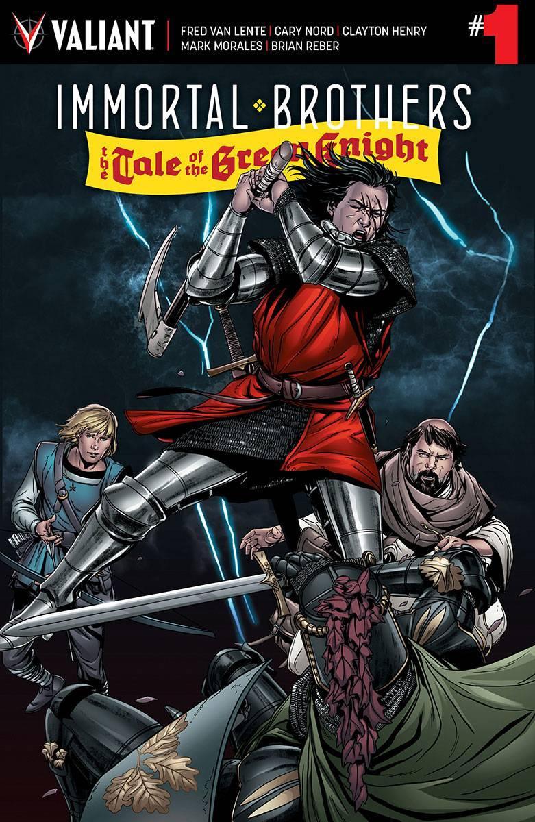 IMMORTAL BROTHERS GREEN KNIGHT #1 10 COPY INCV LAMING