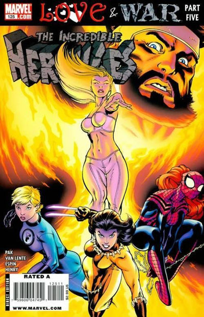 INCREDIBLE HERCULES #125