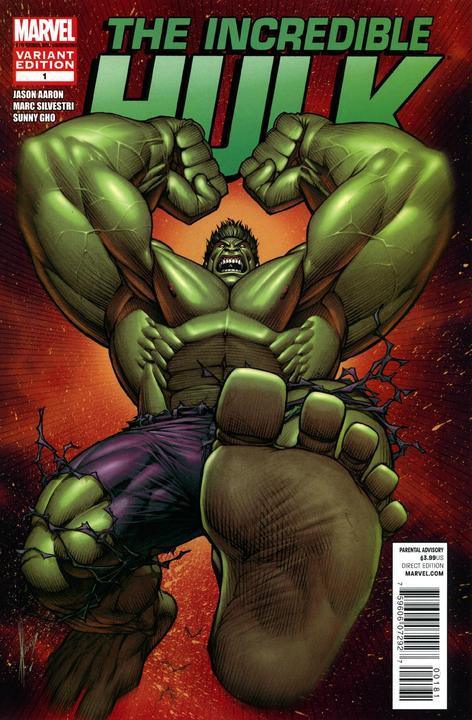 INCREDIBLE HULK VOL 4 #1 KEOWN VAR