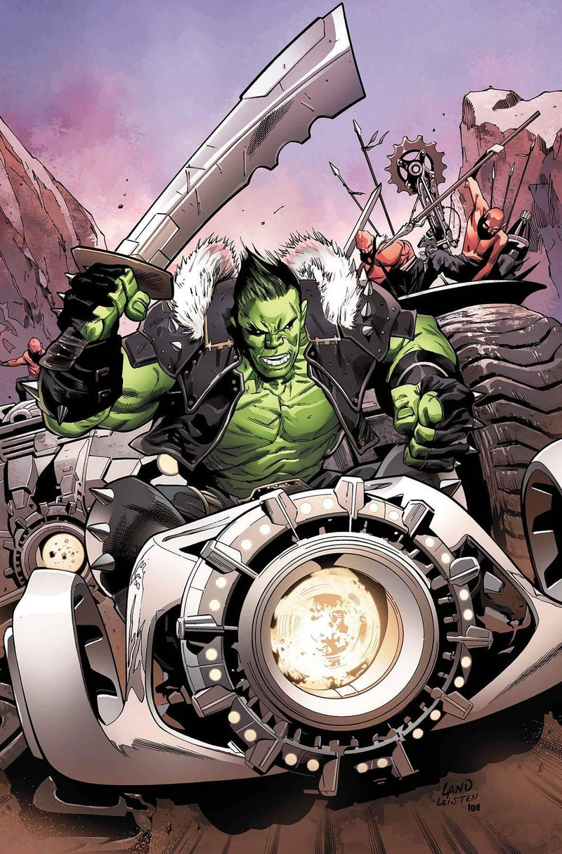 INCREDIBLE HULK VOL 4 #710 LEG