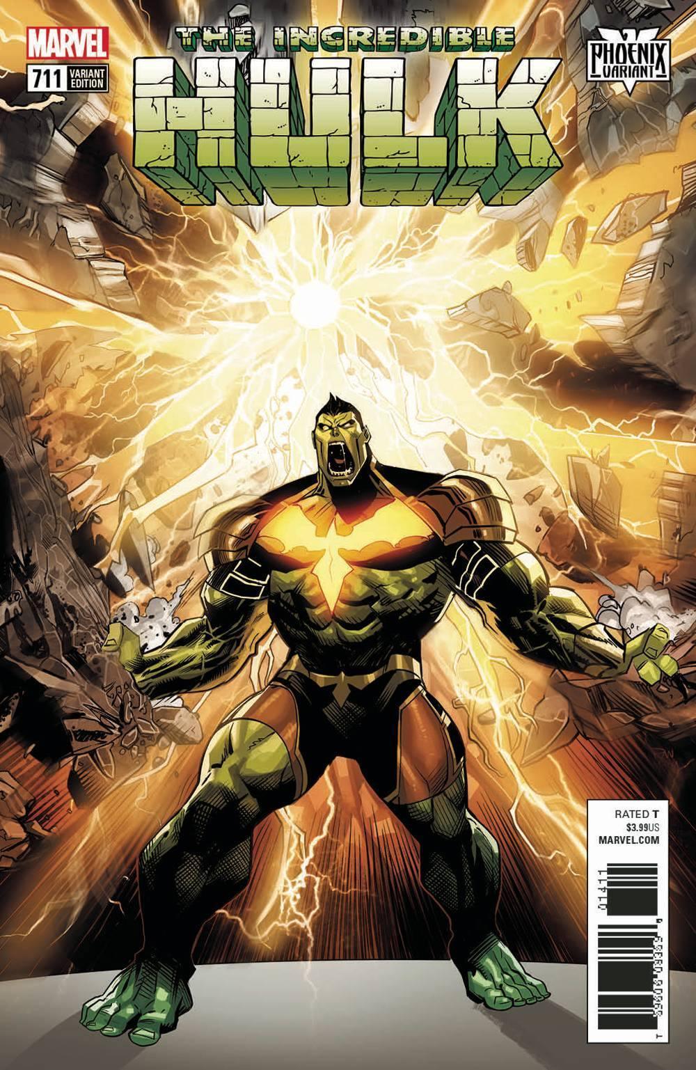 INCREDIBLE HULK VOL 4 #711 MORA PHOENIX VAR LEG - Kings Comics