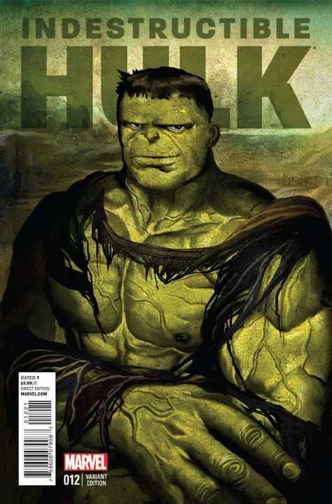 INDESTRUCTIBLE HULK #12 30 COPY TIME TRAVEL DEL MUNDO VAR