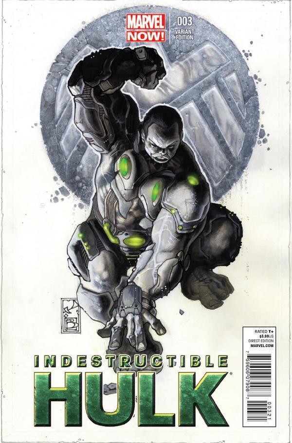 INDESTRUCTIBLE HULK #3 50 COPY BIANCHI VAR NOW