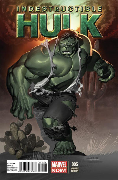 INDESTRUCTIBLE HULK #5 50 COPY STEVENS VAR NOW