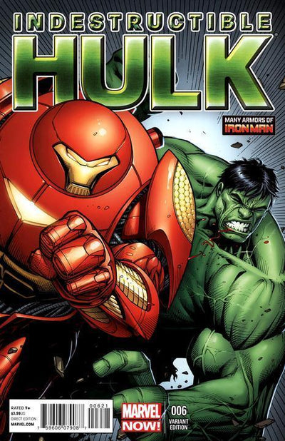 INDESTRUCTIBLE HULK #6 20 COPY IRON MAN MANY ARMORS VAR NOW