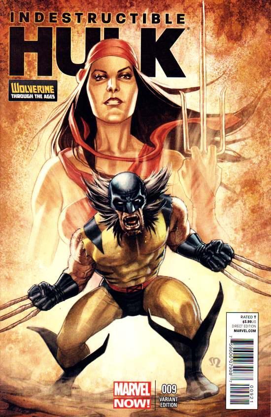 INDESTRUCTIBLE HULK #9 20 COPY ROUX WOLVERINE COSTUME VAR NOW