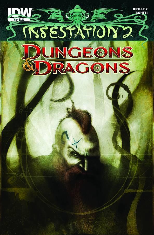 INFESTATION 2 DUNGEONS & DRAGONS #2 10 COPY INCV