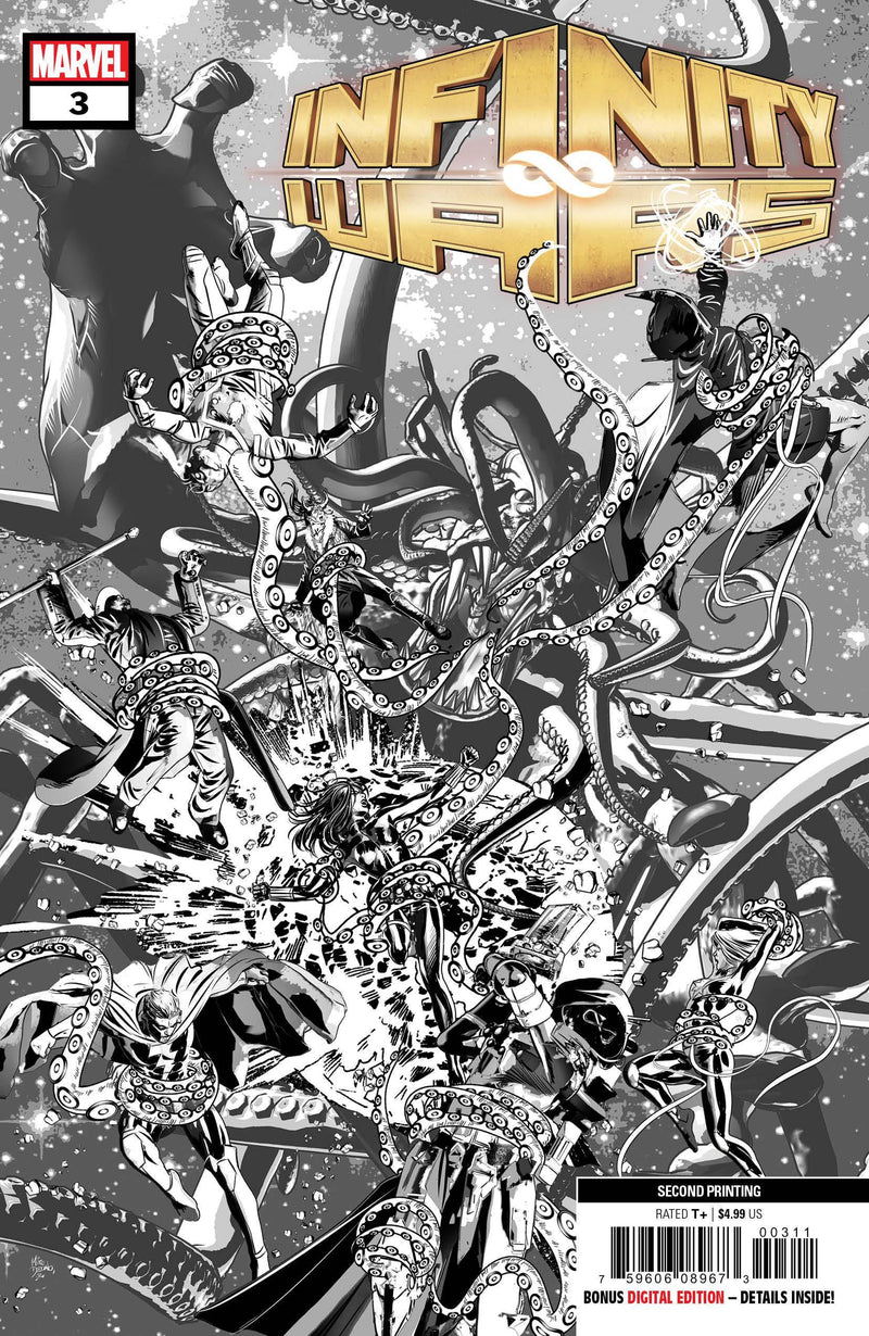INFINITY WARS #3 2ND PTG DEODATO VAR