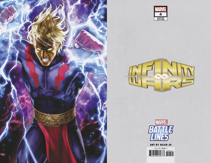 INFINITY WARS #4 MAXX LIM MARVEL BATTLE LINES VAR