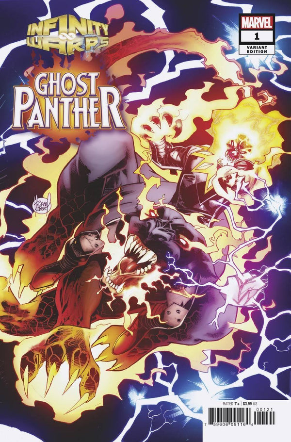 INFINITY WARS GHOST PANTHER #1 KUBERT CONNECTING VAR