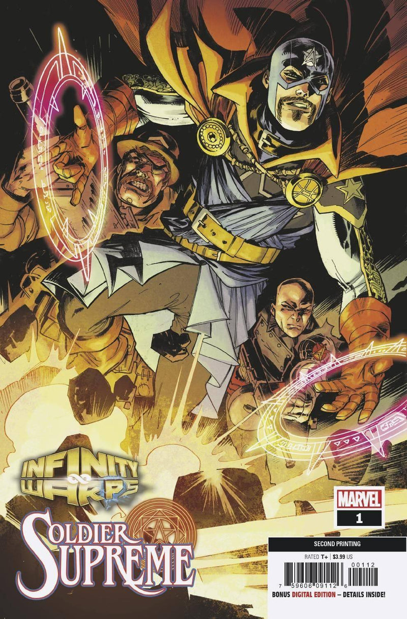 INFINITY WARS SOLDIER SUPREME #1 2ND PTG KUBERT VAR
