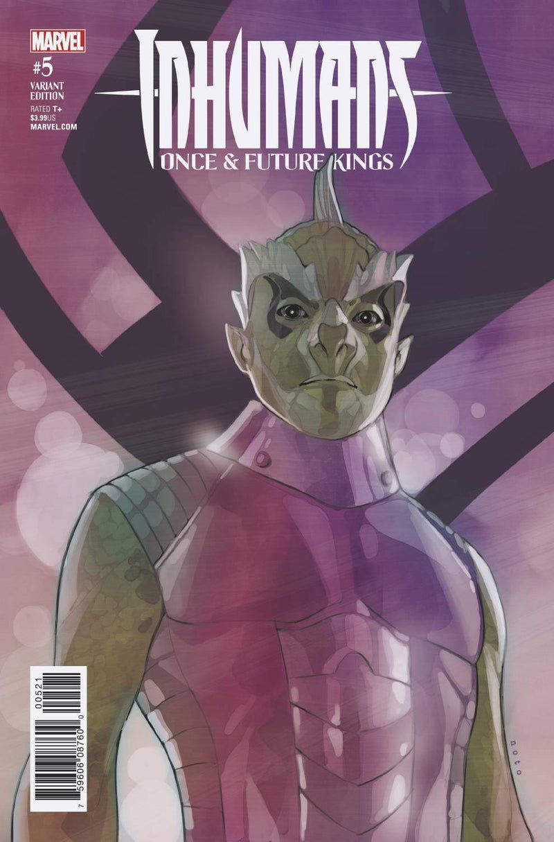 INHUMANS ONCE FUTURE KINGS #5 NOTO CHARACTER VAR