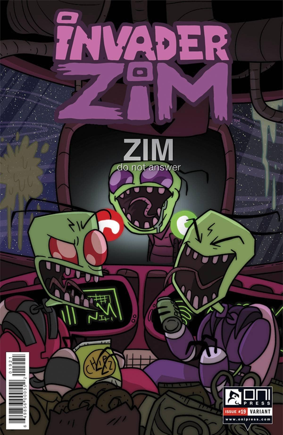 INVADER ZIM #19 VAR GREEN - Kings Comics