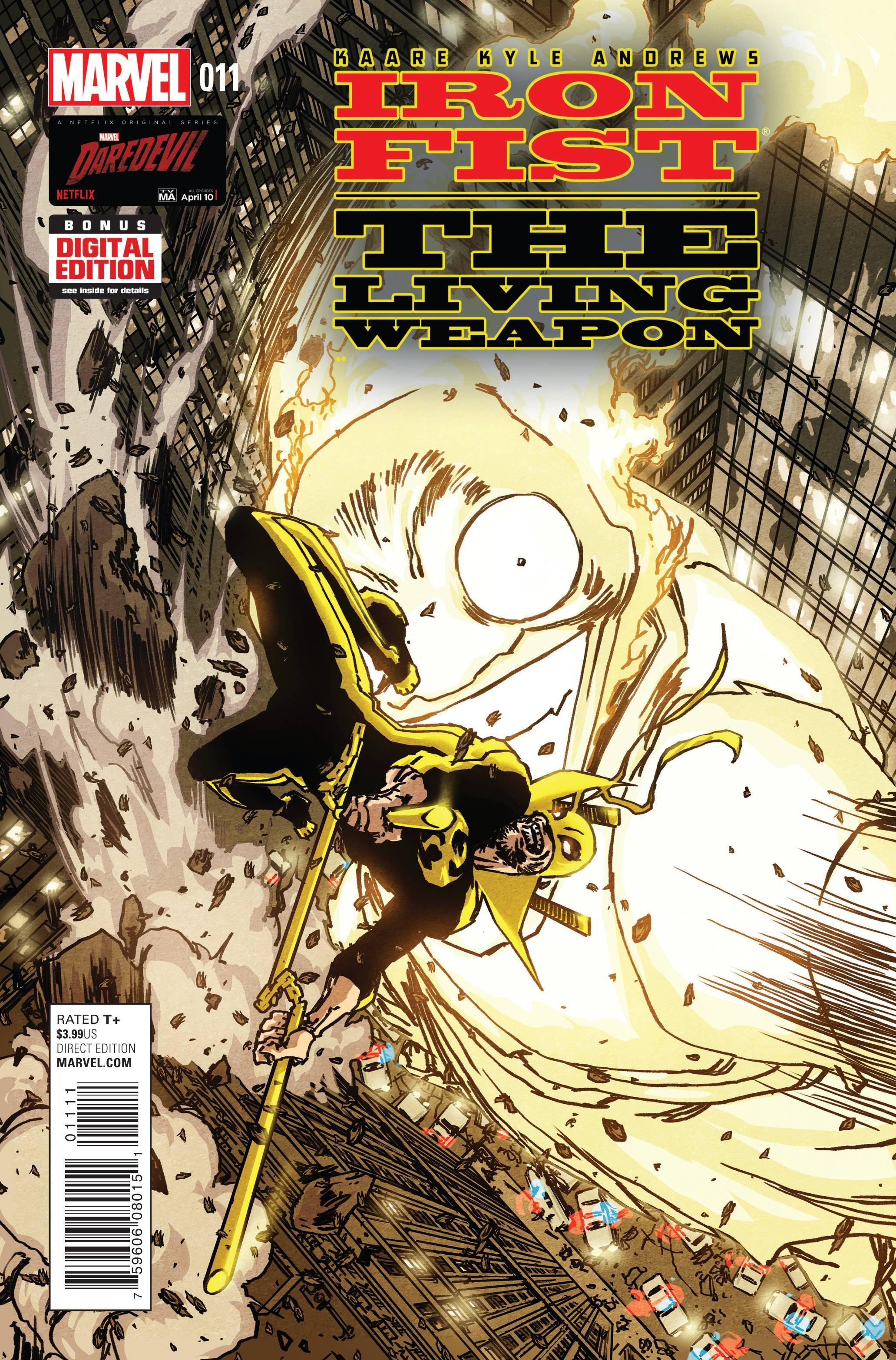 IRON FIST LIVING WEAPON #11 - Kings Comics