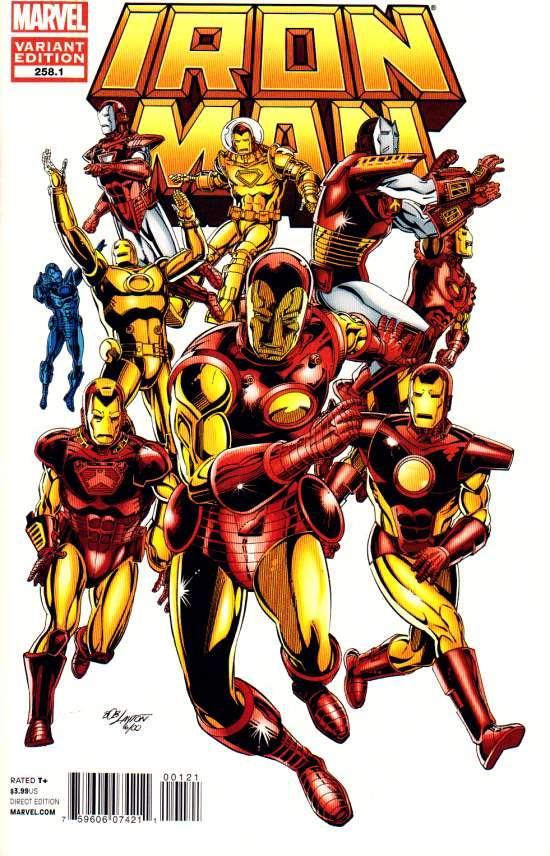 IRON MAN #258.1 LAYTON VAR