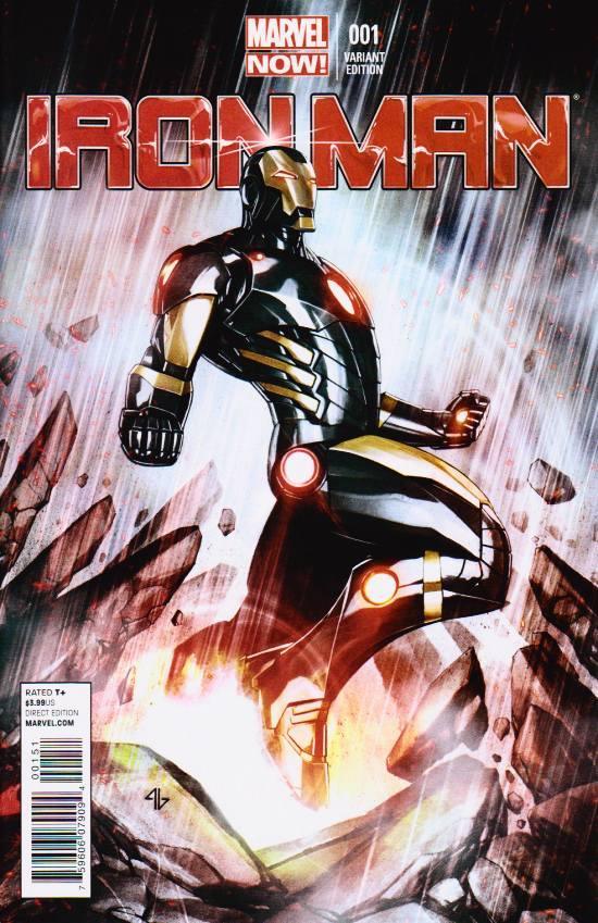 IRON MAN VOL 5 #1 50 COPY INCV GRANOV VAR NOW