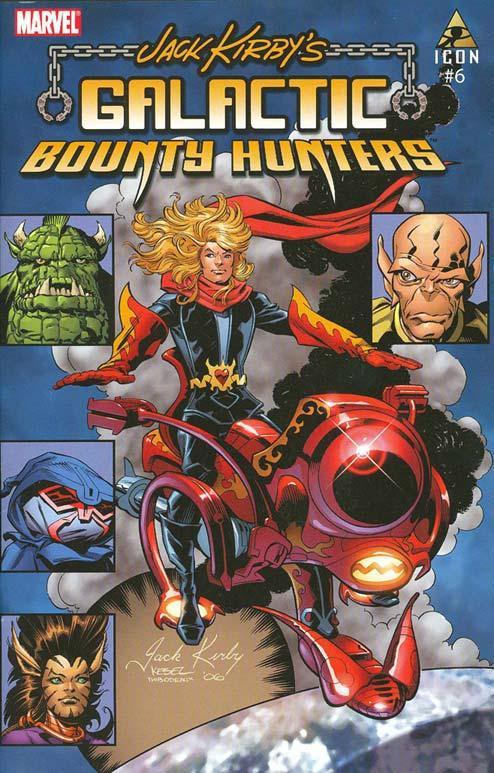JACK KIRBYS GALACTIC BOUNTY HUNTERS #6