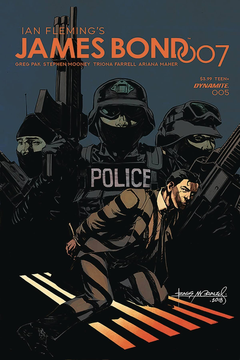 JAMES BOND 007 #5 CVR B MORALES