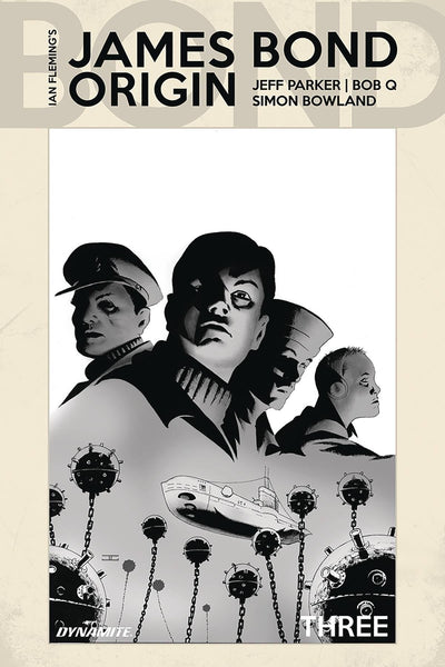 JAMES BOND ORIGIN #3 10 COPY CASSADAY B&W INCV