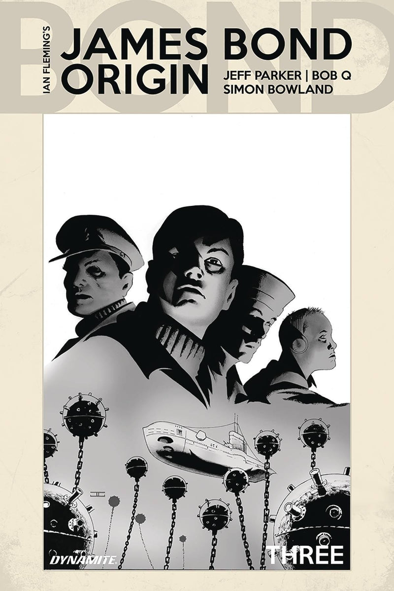 JAMES BOND ORIGIN #3 10 COPY CASSADAY B&W INCV