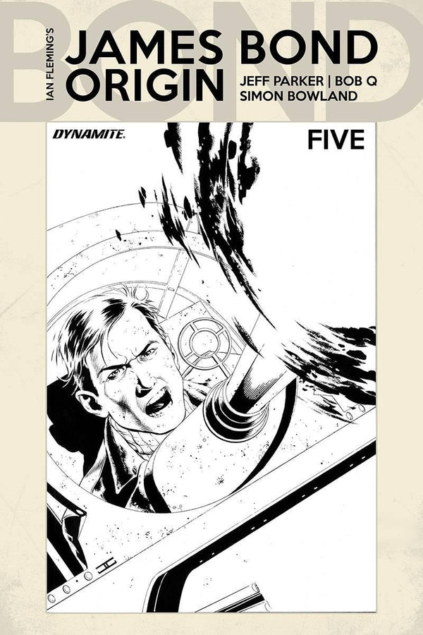 JAMES BOND ORIGIN #5 10 COPY CASSADAY B&W INCV
