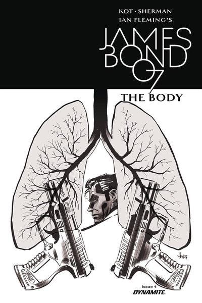 JAMES BOND THE BODY #5 CVR B 10 COPY CASALANGUIDA B&W INCV