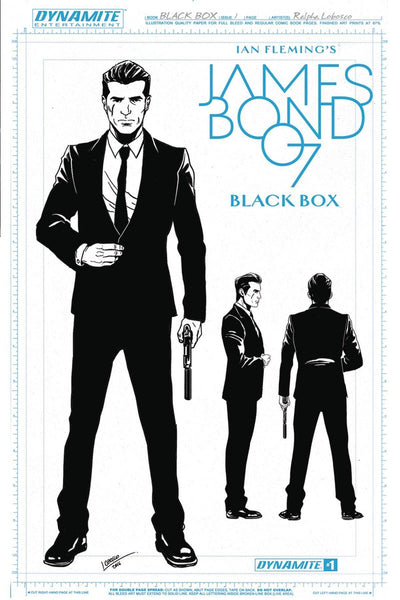 JAMES BOND VOL 2 #1 10 COPY LOBOSCO DESIGN INCV