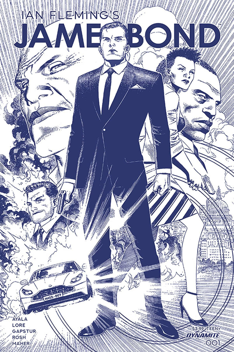 JAMES BOND VOL 3 #1 11 COPY CHEUNG TINT DRESSED FOC INCV