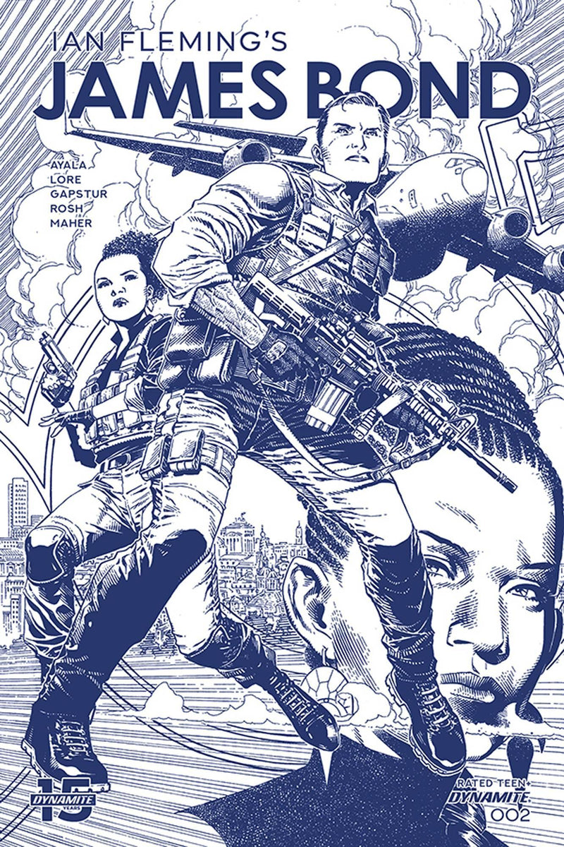 JAMES BOND VOL 3 #2 11 COPY CHEUNG TINT DRESSED FOC INCV
