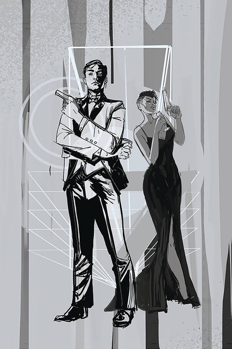 JAMES BOND VOL 3 #4 10 COPY RICHARDSON GREYSCALE INCV