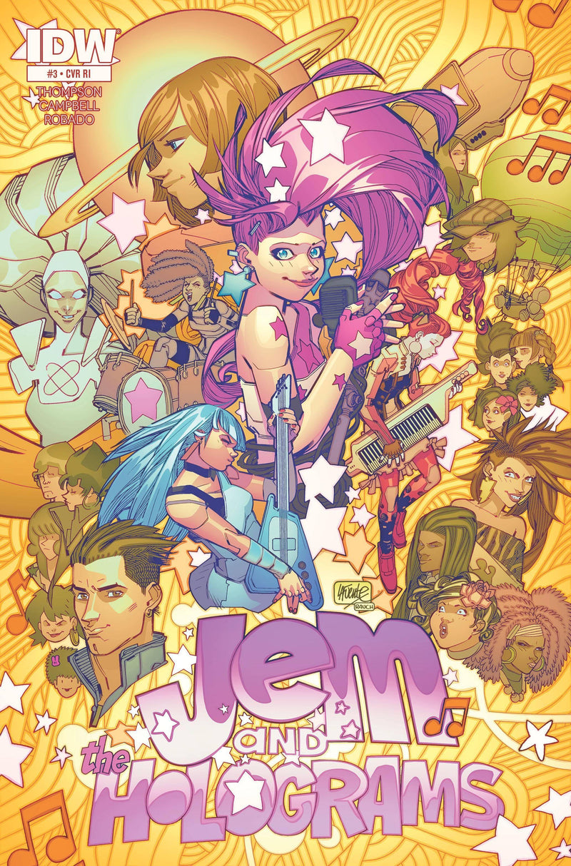 JEM & THE HOLOGRAMS #3 10 COPY INCV