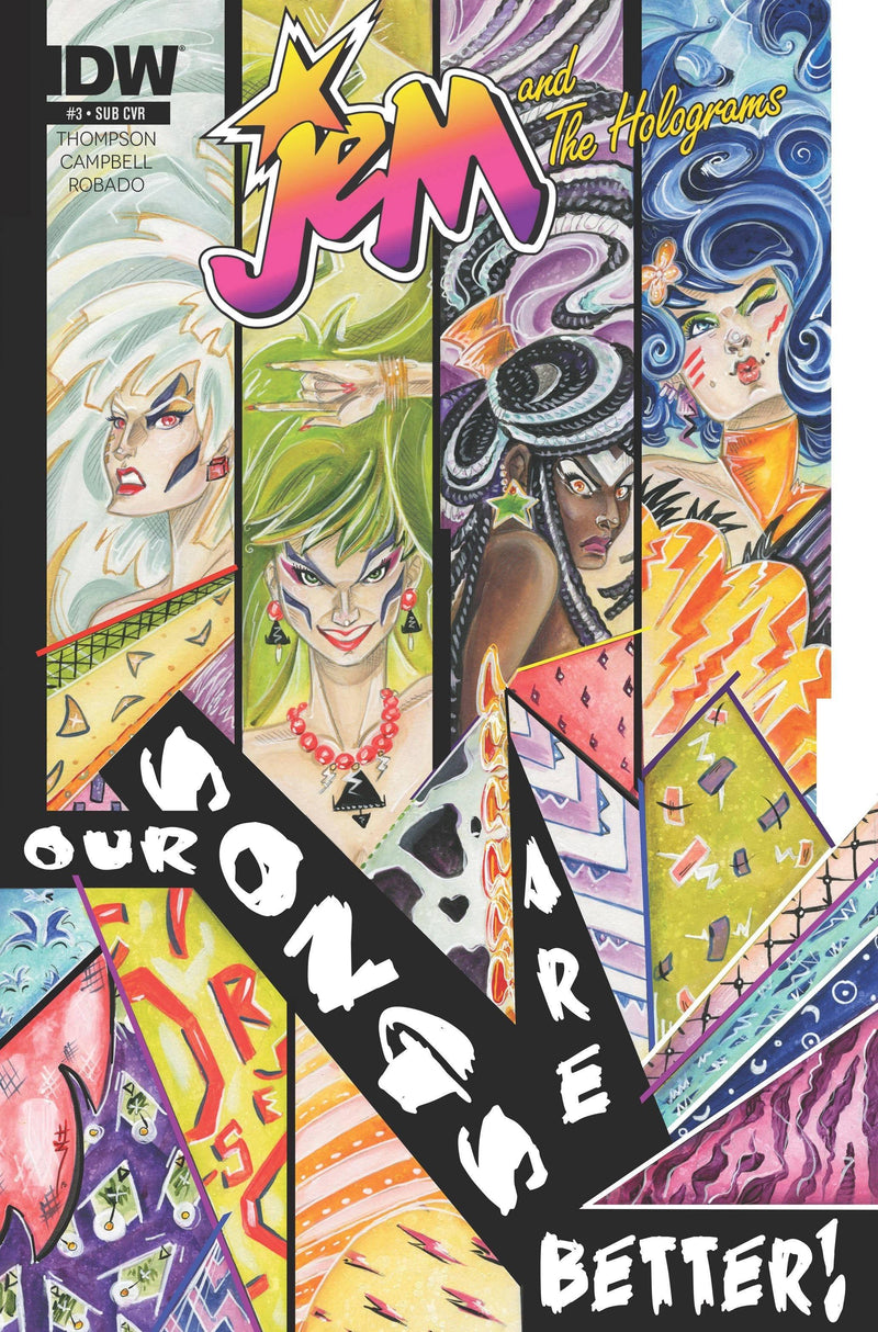 JEM & THE HOLOGRAMS #3 SUBSCRIPTION VAR