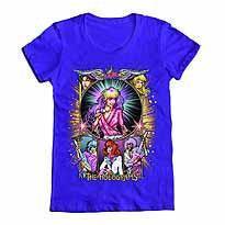 JEM NOUVEAU WOMENS PURPLE T/S LG