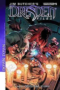 JIM BUTCHER DRESDEN FILES DOWN TOWN #5