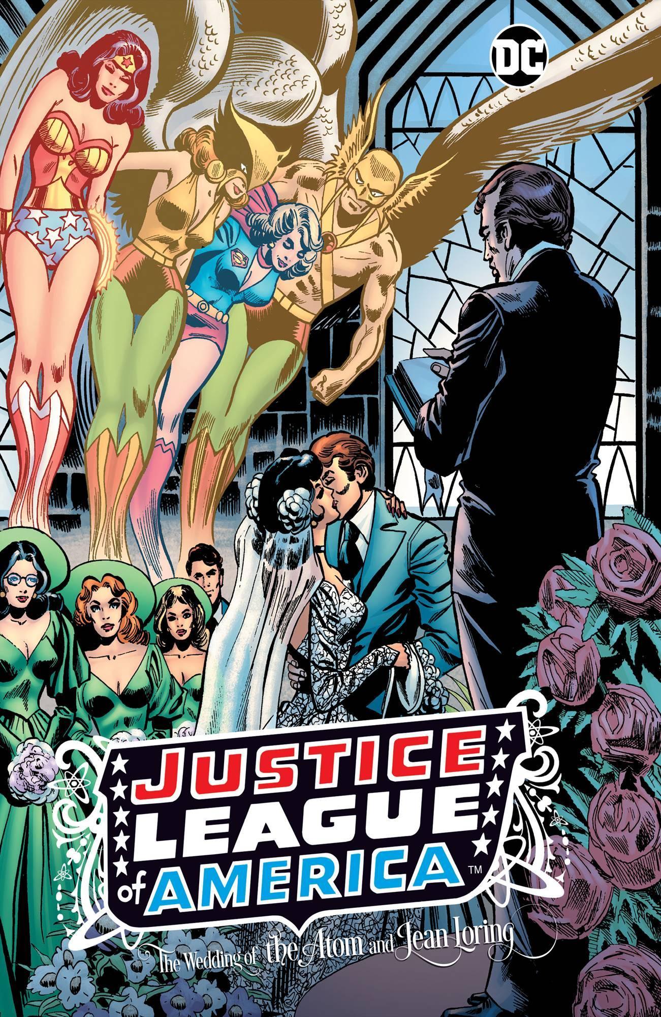 JLA THE WEDDING OF THE ATOM & JEAN LORING HC - Kings Comics