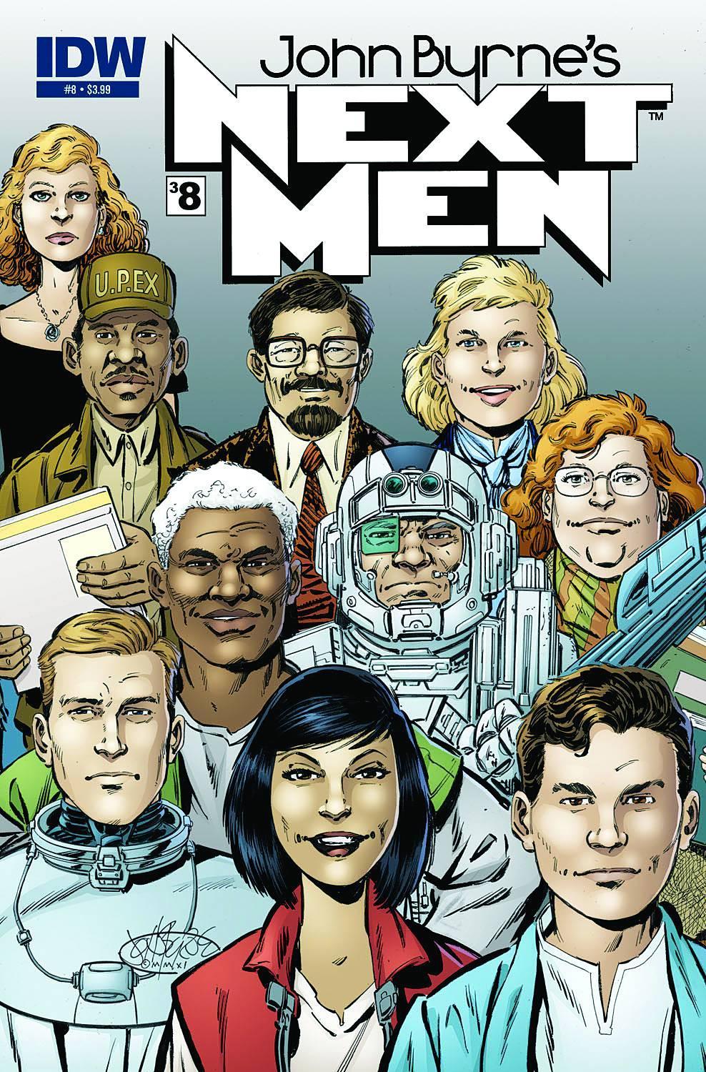 JOHN BYRNE NEXT MEN #8 - Kings Comics