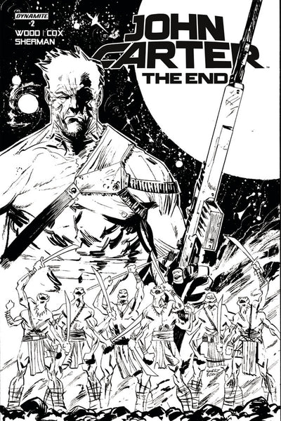 JOHN CARTER THE END #2 10 COPY BROWN B&W INCV